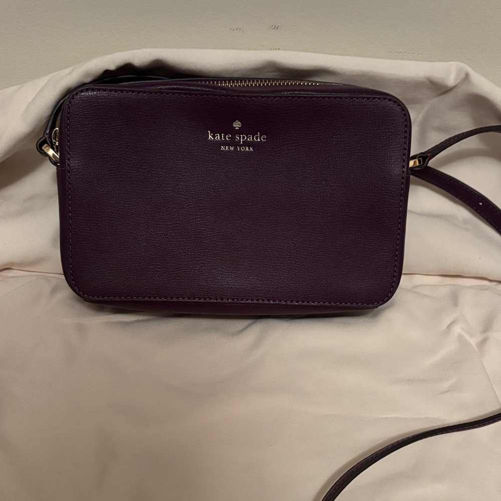 Kate Spade Deep Purple Crossbody Bag